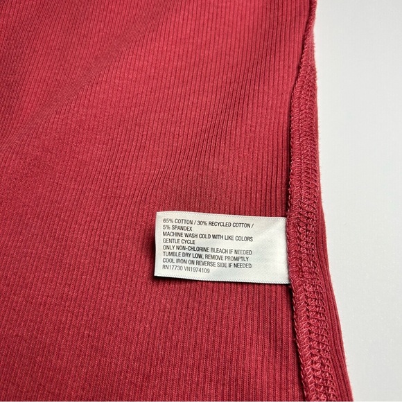 Red Wild Fable Long Sleeve Top Sz XS - Picture 5 of 7